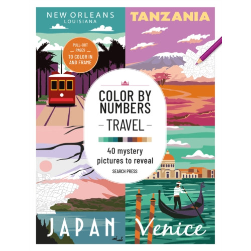 Search Press Ltd Color by Numbers: Travel (häftad, eng)