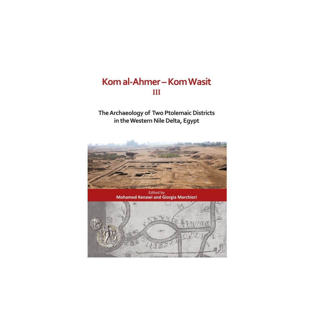 Produktbild för Kom al-Ahmer — Kom Wasit III (inbunden, eng)