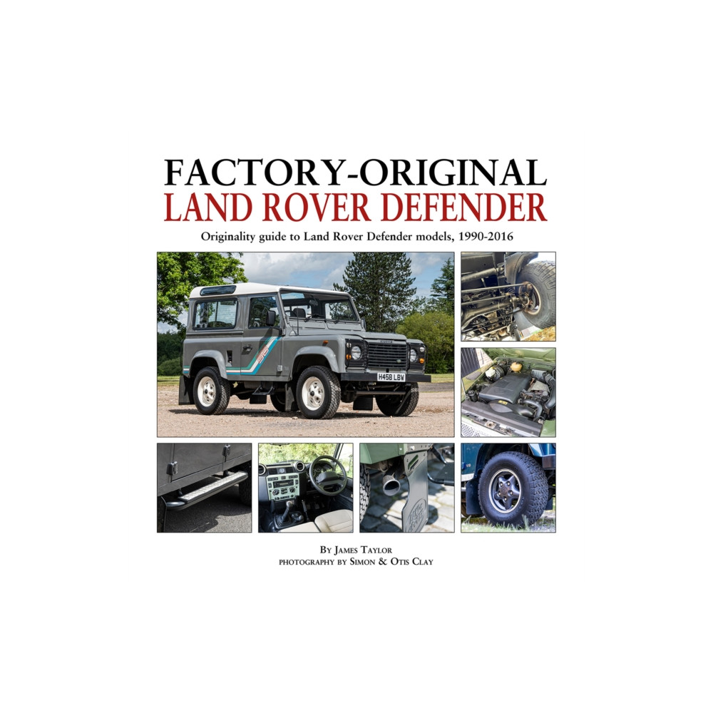 Produktbild för Factory-Original Land-Rover Defender (inbunden, eng)