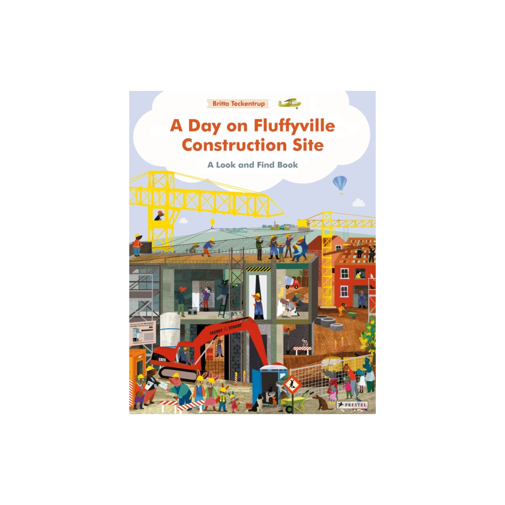 Produktbild för A Day on Fluffyville Construction Site (bok, board book, eng)