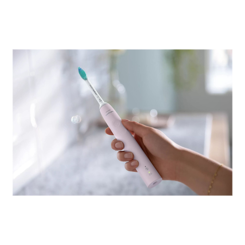 Produktbild för Philips Sonicare 3100 series HX3673 - tandborste - sugar pink