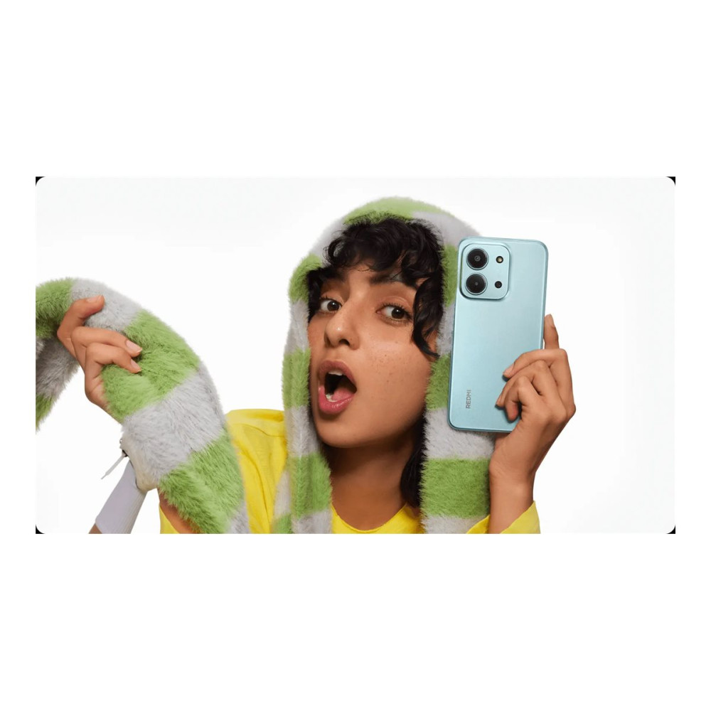 Produktbild för Xiaomi Redmi 15C - mintgrön - 4G pekskärmsmobil - 128 GB - GSM