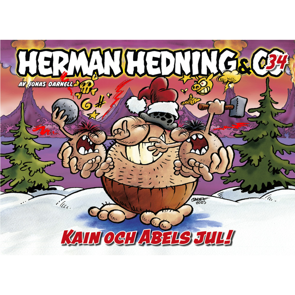 Produktbild för Herman Hedning & Co 34. Karin och Abels jul (häftad)