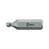 Produktbild för Wera 842/1 Z Hexagonbits 3 mm Verktygsstål Legering, slitsta...