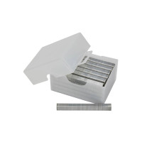 Produktbild för Stanley 1-TRA706-5T, Häftklammersats, 1 cm, Stål, Stål, 5000...