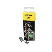 Produktbild för Stanley 1-TRA706-5T, Häftklammersats, 1 cm, Stål, Stål, 5000...