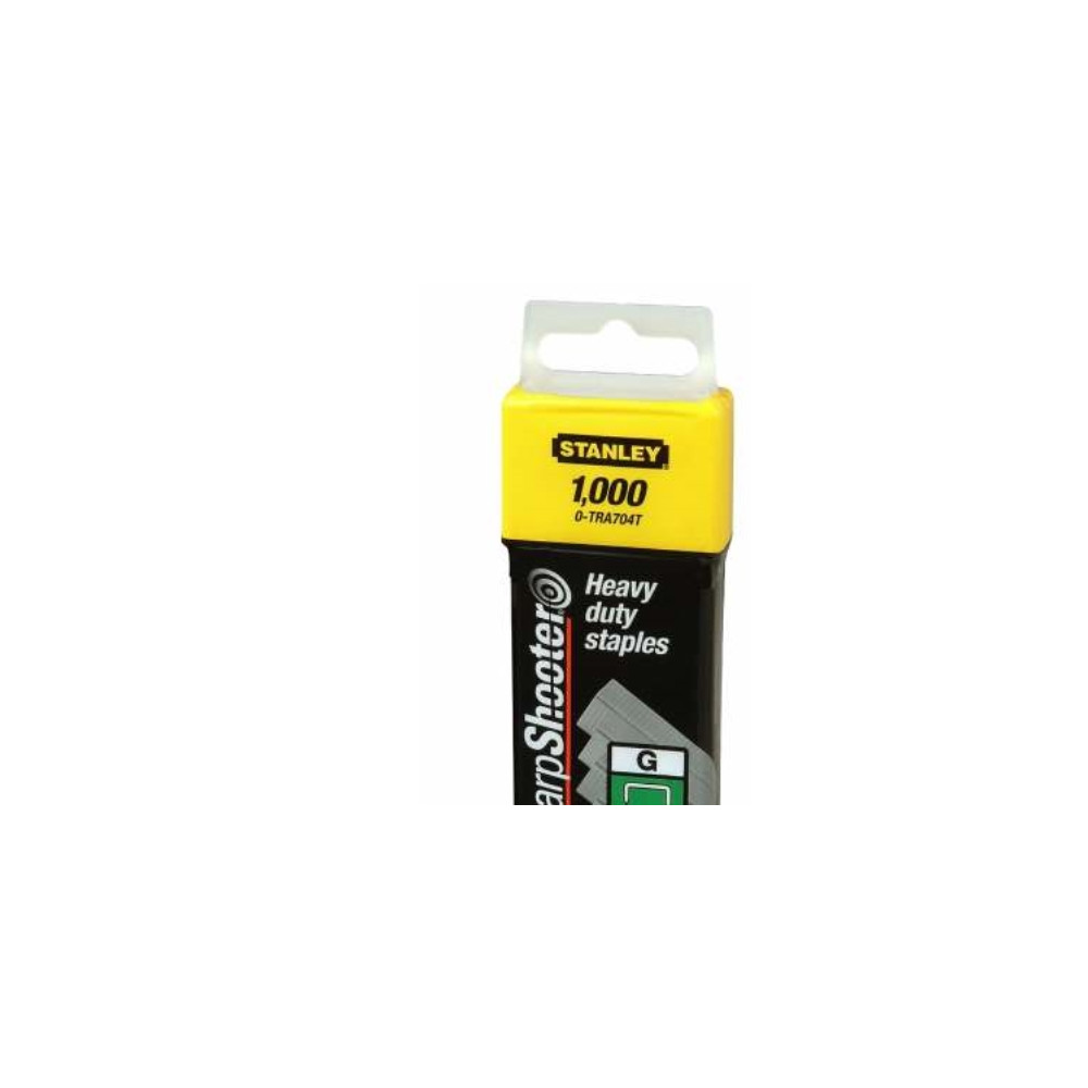Produktbild för Stanley PUNTI TIPO - klamrar - 6 mm - paket med 1000