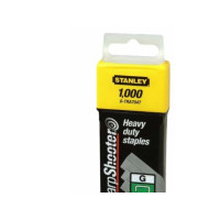 Produktbild för Stanley PUNTI TIPO - klamrar - 6 mm - paket med 1000