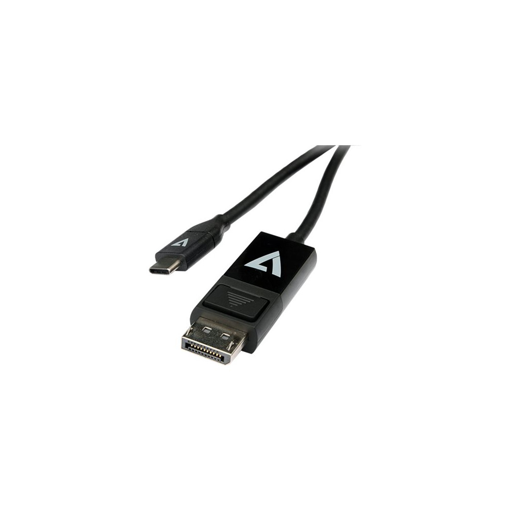Produktbild för V7 - DisplayPort-kabel - USB-C till DisplayPort - 2 m