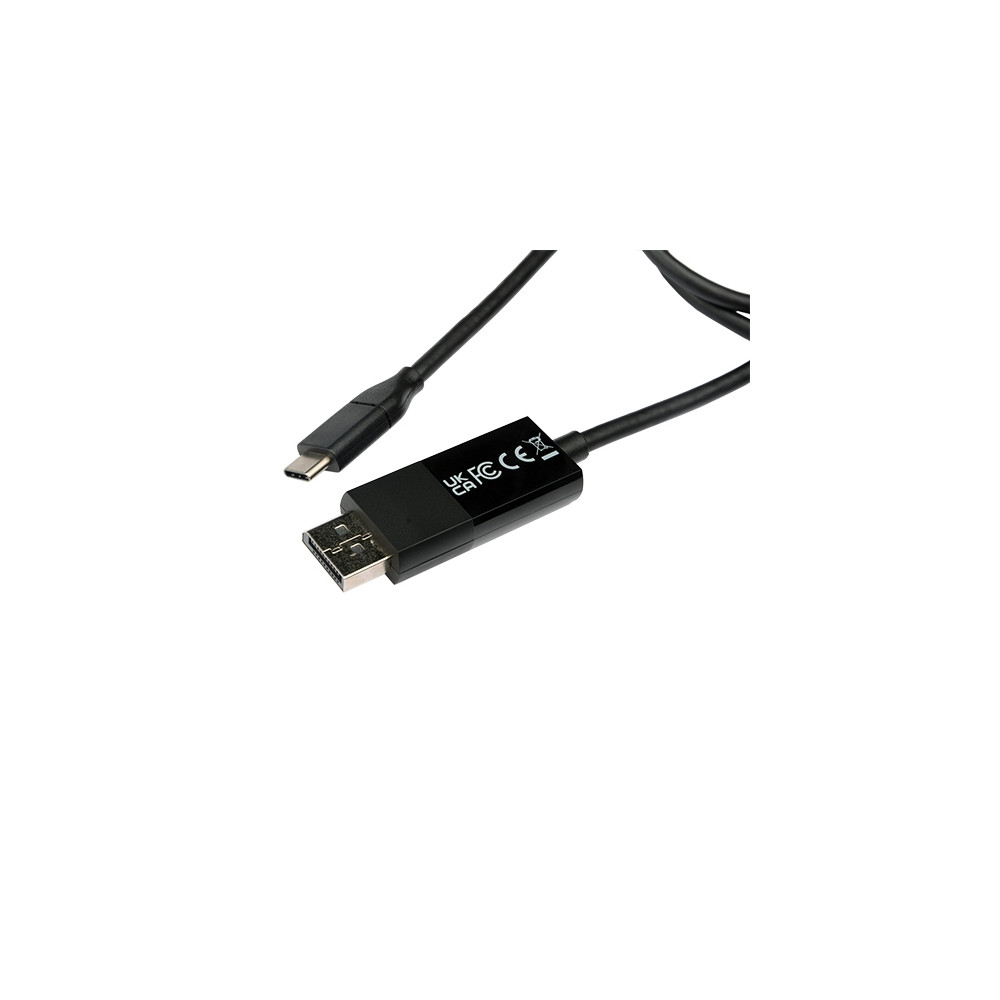 Produktbild för V7 - DisplayPort-kabel - USB-C till DisplayPort - 2 m