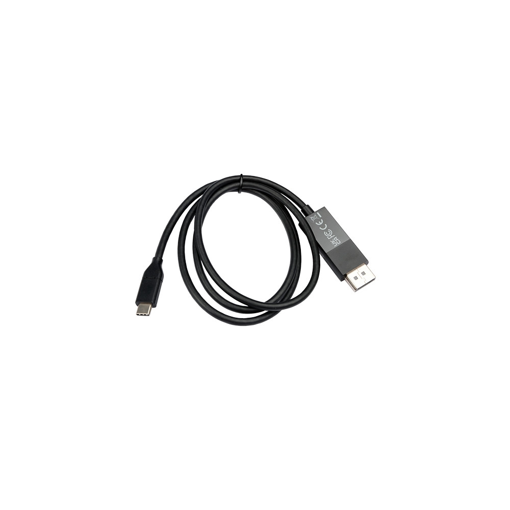 Produktbild för V7 - DisplayPort-kabel - USB-C till DisplayPort - 2 m