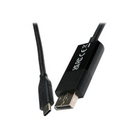 Produktbild för V7 - DisplayPort-kabel - USB-C till DisplayPort - 2 m