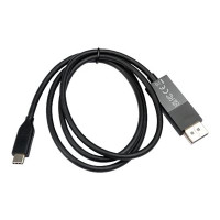 Produktbild för V7 - DisplayPort-kabel - USB-C till DisplayPort - 2 m