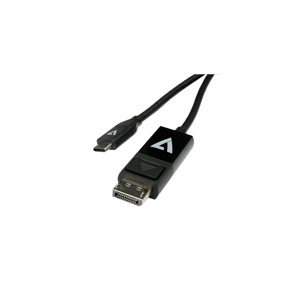Produktbild för V7 - DisplayPort-kabel - USB-C till DisplayPort - 2 m