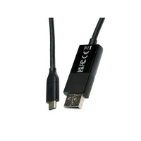 Produktbild för V7 - DisplayPort-kabel - USB-C till DisplayPort - 2 m