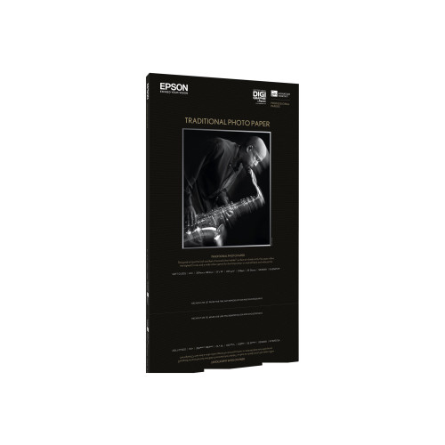 EPSON Epson Traditional Photo Paper - fotopapper - 25 ark - A2 - 330 g/m²