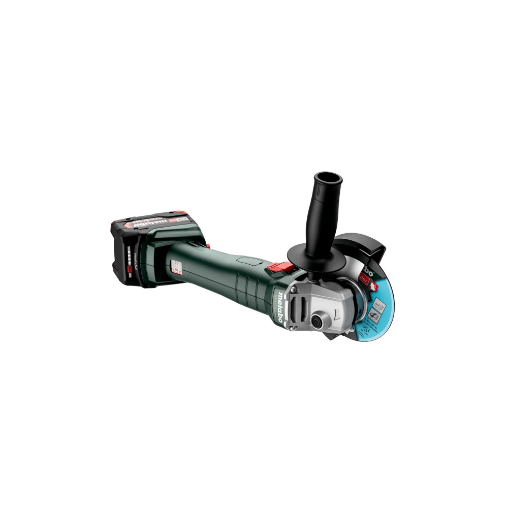 Produktbild för Metabo W 18 L 9-125 QUICK - vinkelslip - sladdlös - 125 mm - inget batteri