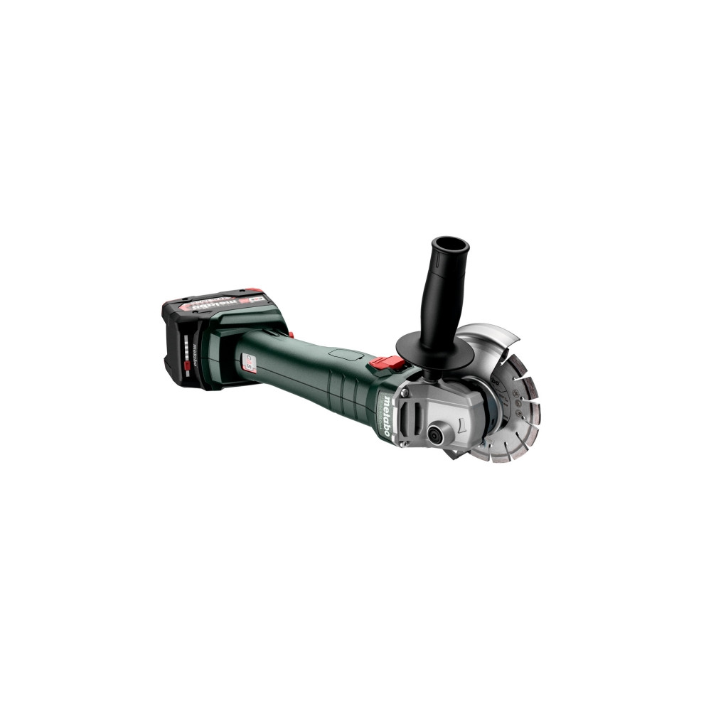 Produktbild för Metabo W 18 L 9-125 QUICK - vinkelslip - sladdlös - 125 mm - inget batteri