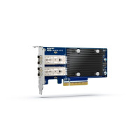 Produktbild för QNAP QXG-10G2SF-X710 - nätverksadapter - PCIe 3.0 x8 - 10 Gigabit SFP+ x 2
