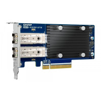 Produktbild för QNAP QXG-10G2SF-X710 - nätverksadapter - PCIe 3.0 x8 - 10 Gigabit SFP+ x 2
