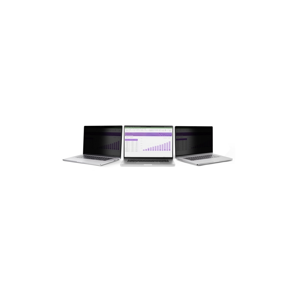 Produktbild för StarTech.com 15-inch MacBook Air 2023 Laptop Privacy Screen, Removable and Reversible Anti-Glare Privacy Filter, Magnetic Laptop Screen Protector with +/- 30 Deg. Viewing Angle - 51% Blue Light Reduction (15MAM-PRIVACY-SCREEN) - sekretessfilter till bärba