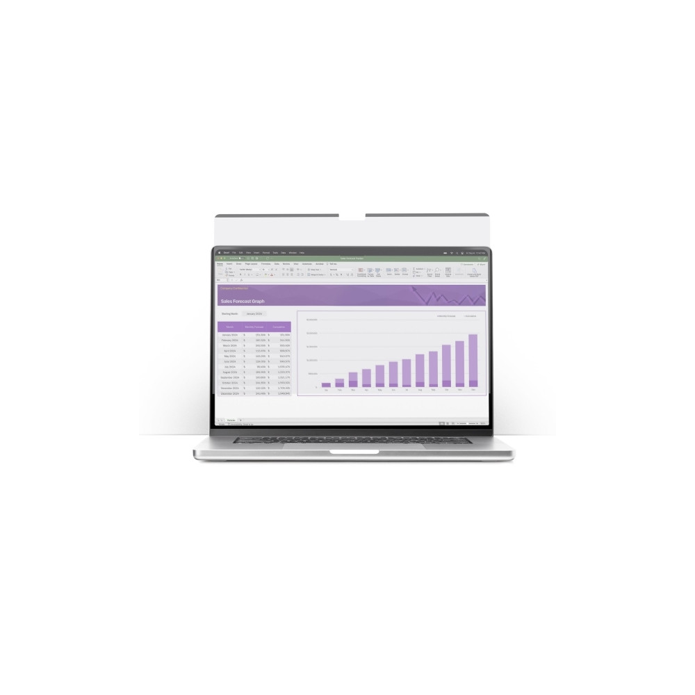 Produktbild för StarTech.com 15-inch MacBook Air 2023 Laptop Privacy Screen, Removable and Reversible Anti-Glare Privacy Filter, Magnetic Laptop Screen Protector with +/- 30 Deg. Viewing Angle - 51% Blue Light Reduction (15MAM-PRIVACY-SCREEN) - sekretessfilter till bärba