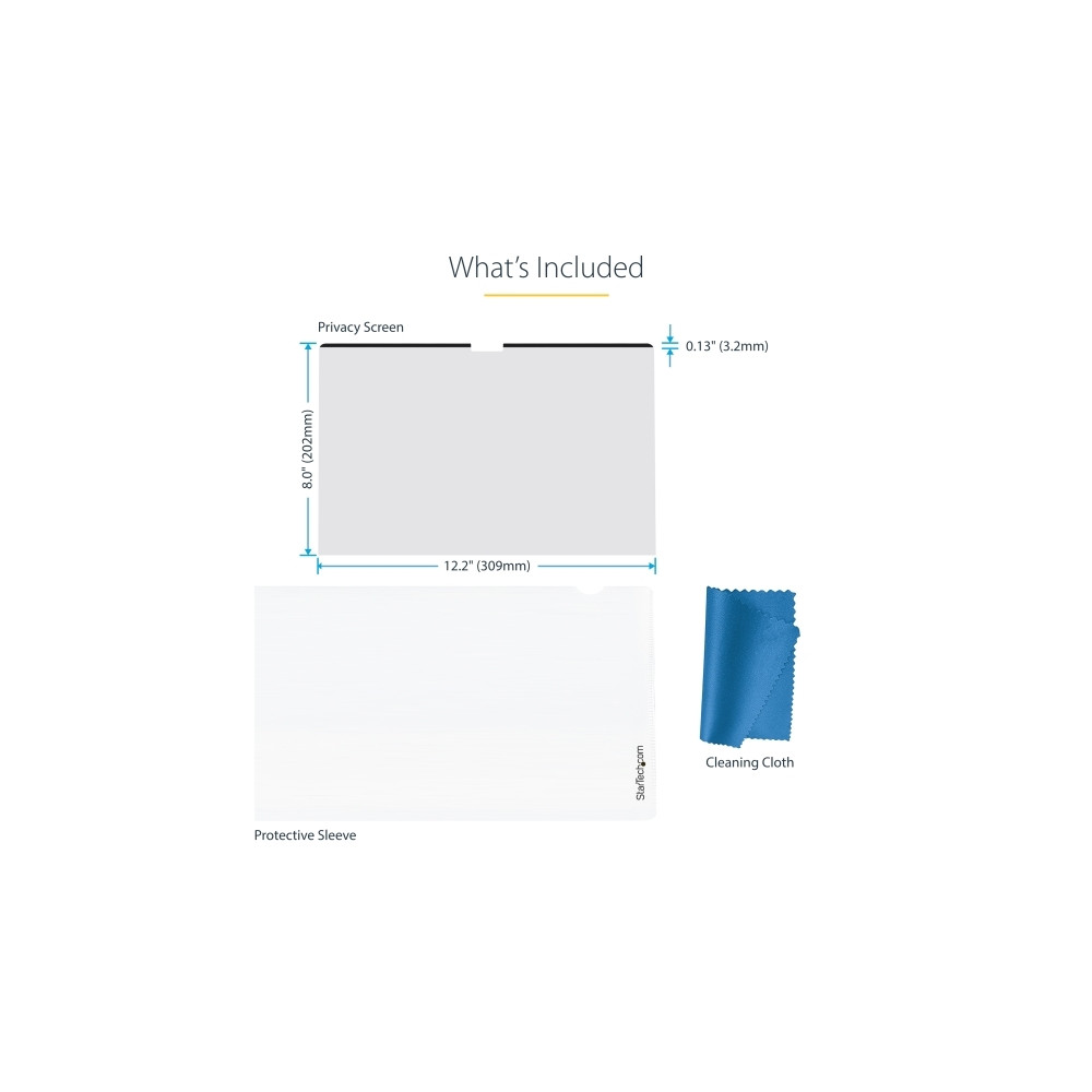 Produktbild för StarTech.com 15-inch MacBook Air 2023 Laptop Privacy Screen, Removable and Reversible Anti-Glare Privacy Filter, Magnetic Laptop Screen Protector with +/- 30 Deg. Viewing Angle - 51% Blue Light Reduction (15MAM-PRIVACY-SCREEN) - sekretessfilter till bärba