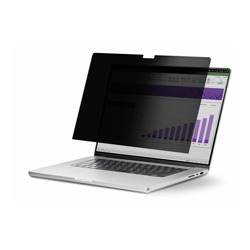 Produktbild för StarTech.com 15-inch MacBook Air 2023 Laptop Privacy Screen, Removable and Reversible Anti-Glare Privacy Filter, Magnetic Laptop Screen Protector with +/- 30 Deg. Viewing Angle - 51% Blue Light Reduction (15MAM-PRIVACY-SCREEN) - sekretessfilter till bärba