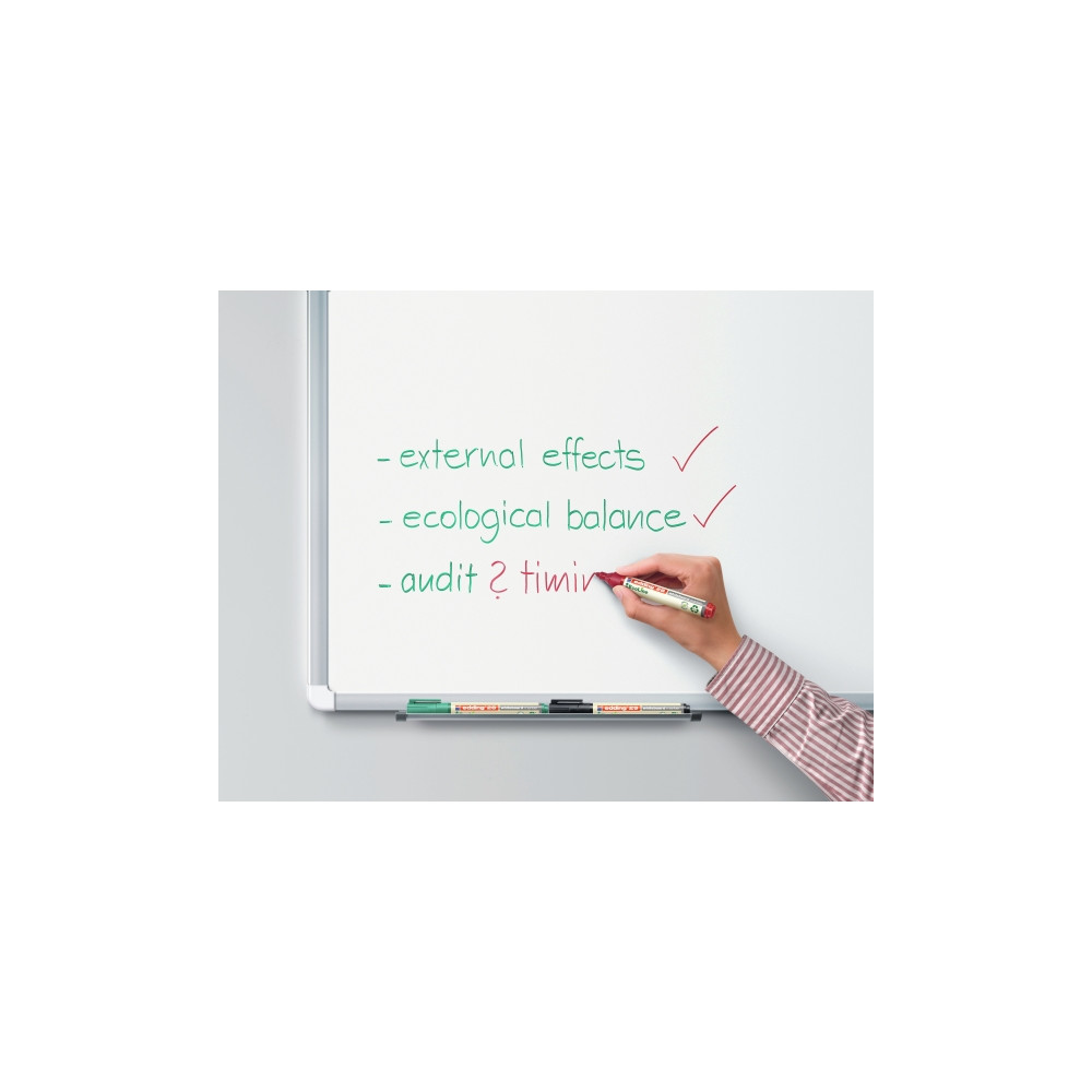 Produktbild för edding EcoLine 28 board - markering - svart, röd, blå, grön (paket om 4)