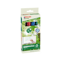 Produktbild för edding EcoLine 28 board - markering - svart, röd, blå, grön (paket om 4)