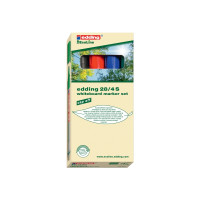 Produktbild för edding EcoLine 28 board - markering - svart, röd, blå, grön (paket om 4)