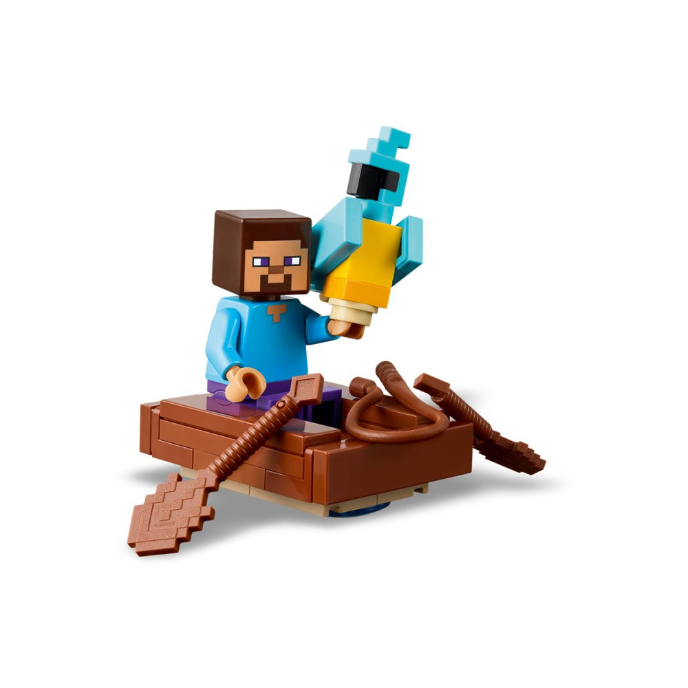 Produktbild för LEGO Minecraft 21275 - TNT Dschungelhus - byggsats