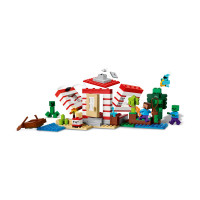Produktbild för LEGO Minecraft 21275 - TNT Dschungelhus - byggsats