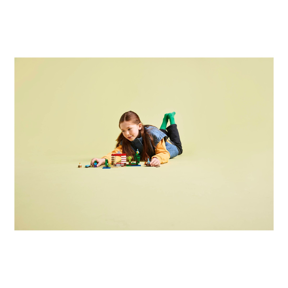 Produktbild för LEGO Minecraft 21275 - TNT Dschungelhus - byggsats