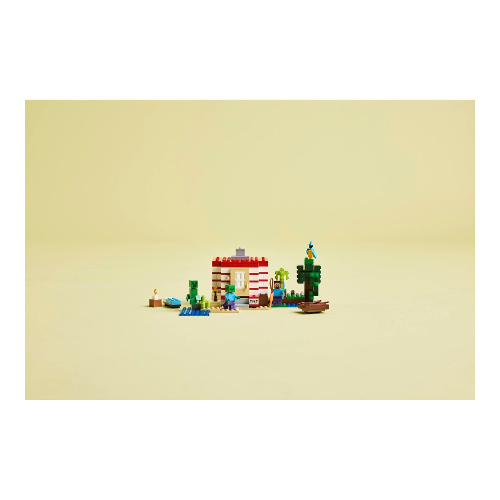 Produktbild för LEGO Minecraft 21275 - TNT Dschungelhus - byggsats
