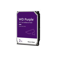 Produktbild för WD Purple Surveillance WD23PURZ - hårddisk - 2 TB - SATA 6Gb/s