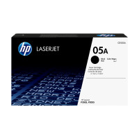 Produktbild för HP 05A - svart - original - LaserJet - tonerkassett (CE505A)