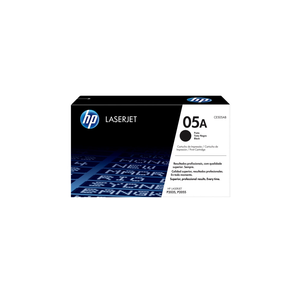 Produktbild för HP 05A - svart - original - LaserJet - tonerkassett (CE505A)