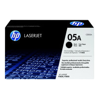 Produktbild för HP 05A - svart - original - LaserJet - tonerkassett (CE505A)