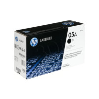 Produktbild för HP 05A - svart - original - LaserJet - tonerkassett (CE505A)
