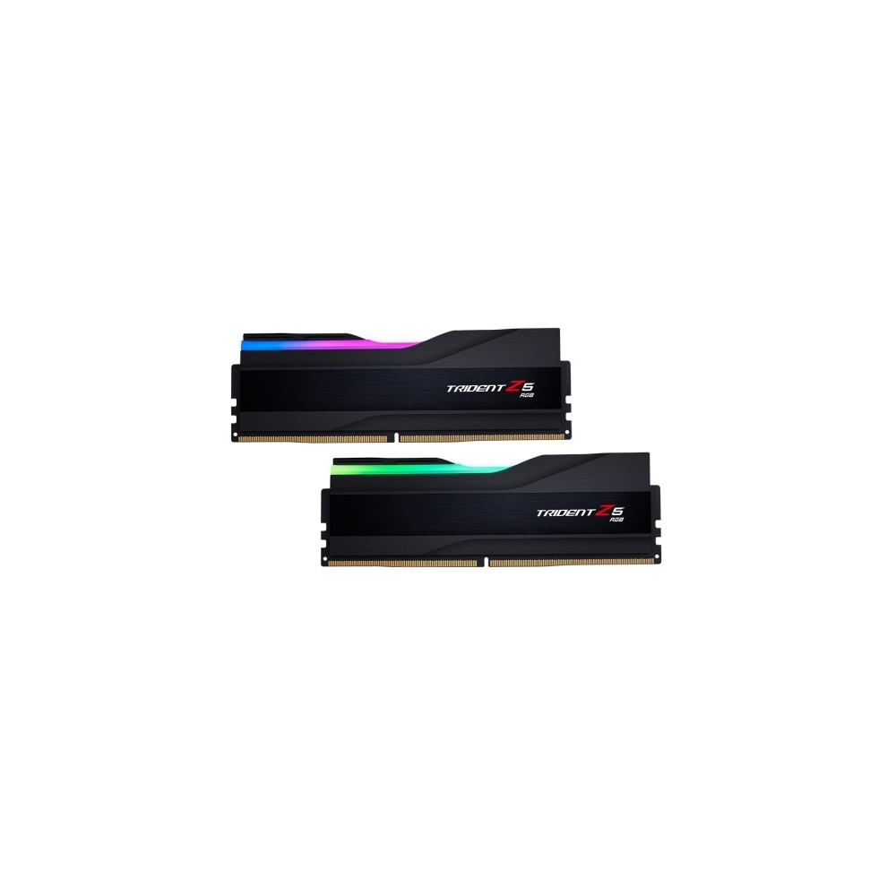 Produktbild för G.Skill Trident Z5 RGB - DDR5 - sats - 64 GB: 2 x 32 GB - DIMM 288-pin - 6000 MHz / PC5-48000 - ej buffrad