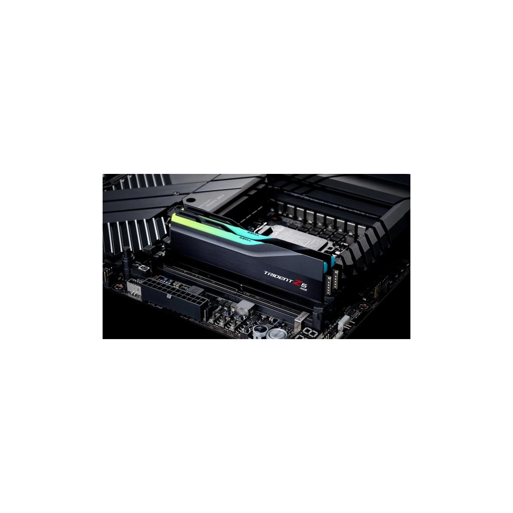 Produktbild för G.Skill Trident Z5 RGB - DDR5 - sats - 64 GB: 2 x 32 GB - DIMM 288-pin - 6000 MHz / PC5-48000 - ej buffrad