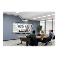 Produktbild för Epson EB-810E - 3LCD-projektor - super-ultra-short throw-objektiv - 802.11a/b/g/n/ac trådlös/LAN/Miracast - vit