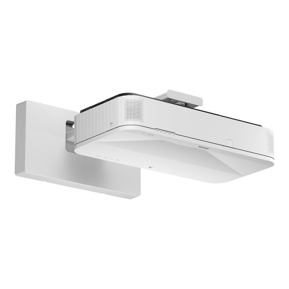 Produktbild för Epson EB-810E - 3LCD-projektor - super-ultra-short throw-objektiv - 802.11a/b/g/n/ac trådlös/LAN/Miracast - vit