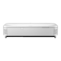 Produktbild för Epson EB-810E - 3LCD-projektor - super-ultra-short throw-objektiv - 802.11a/b/g/n/ac trådlös/LAN/Miracast - vit