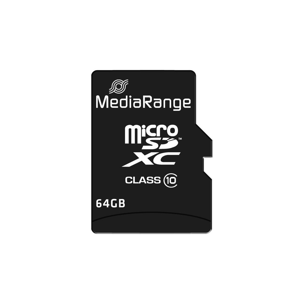 Produktbild för MediaRange - flash-minneskort - 64 GB - microSDXC