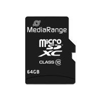 Produktbild för MediaRange - flash-minneskort - 64 GB - microSDXC