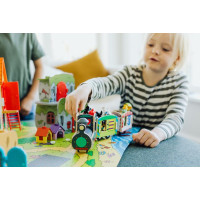 Produktbild för Bamsebyn med lekplatta