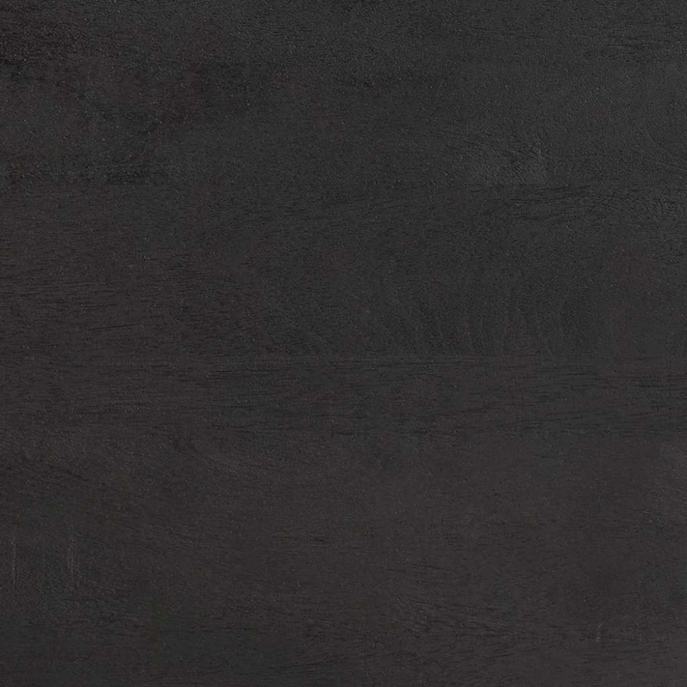 Produktbild för Badrumsskåpsset 3 pcs Svart 180 x 33 x 75 cm Massivt mangoträ