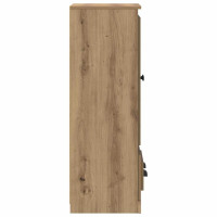 Produktbild för Skåp med låda 3 pcs Artisan Ek Konstruerat trä